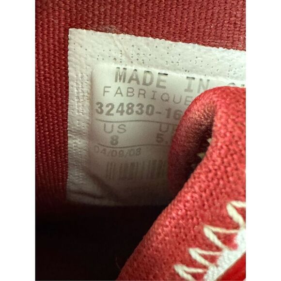 NIKE Flight Elite Slam Shox Basketball White Red Shoes Womens 8 Men‎ 6.5 - Picture 10 of 12